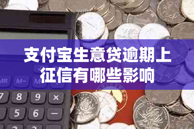 支付宝生意贷逾期上有哪些影响