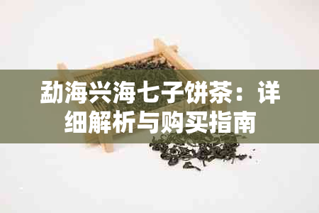 勐海兴海七子饼茶：详细解析与购买指南