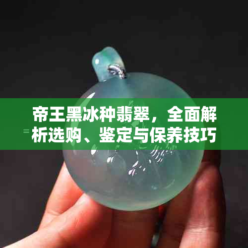 帝王黑冰种翡翠,全面解析选购、鉴定与保养技巧