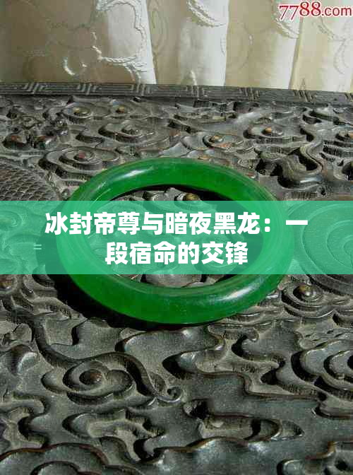 冰封帝尊与暗夜黑龙:一段宿命的交锋