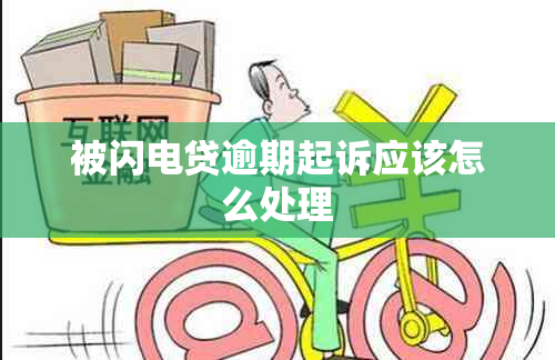 被闪电贷逾期起诉应该怎么处理