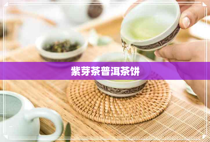 紫芽茶普洱茶饼
