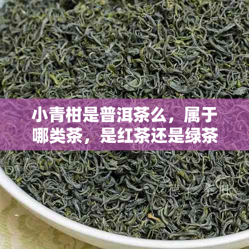 小青柑是普洱茶么,属于哪类茶,是红茶还是绿茶,生普洱还是熟普洱?