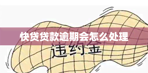 快贷贷款逾期会怎么处理